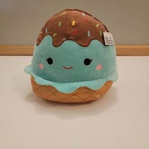Squishmallow 8" Maya Mint Ice Cream Cone Plush
